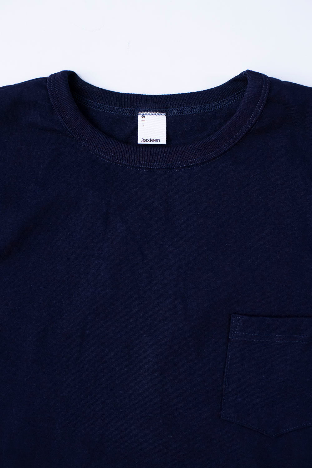 Long Sleeve Pocket T-Shirt - Indigo