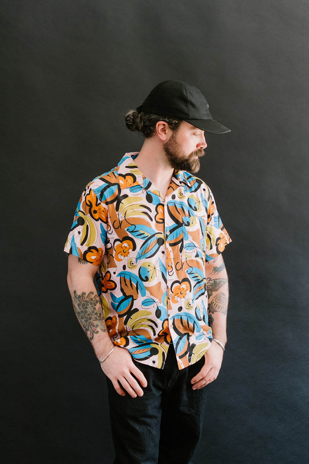 Vacation Shirt - Tropical Print