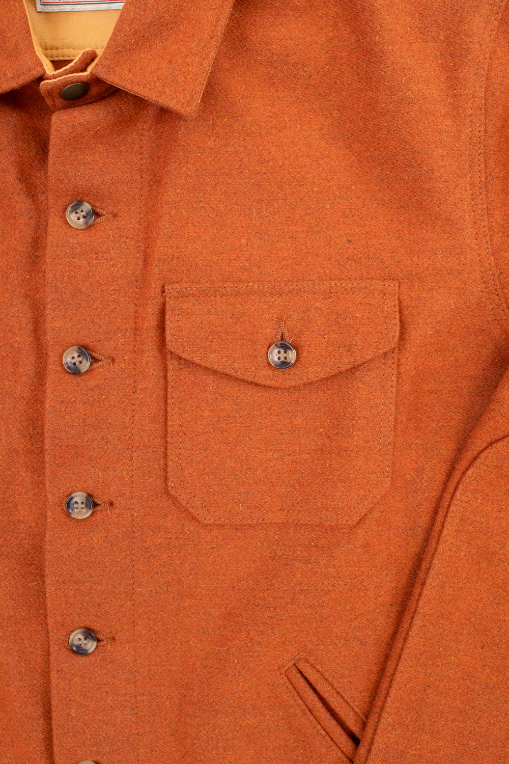 Crissman Overshirt - Burnt Orange