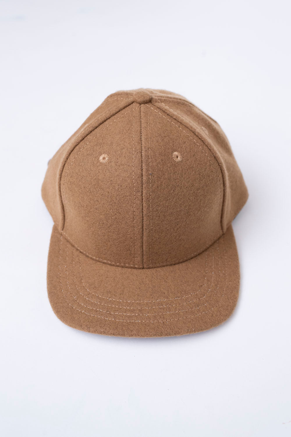 Wool Baseball Hat - Tan