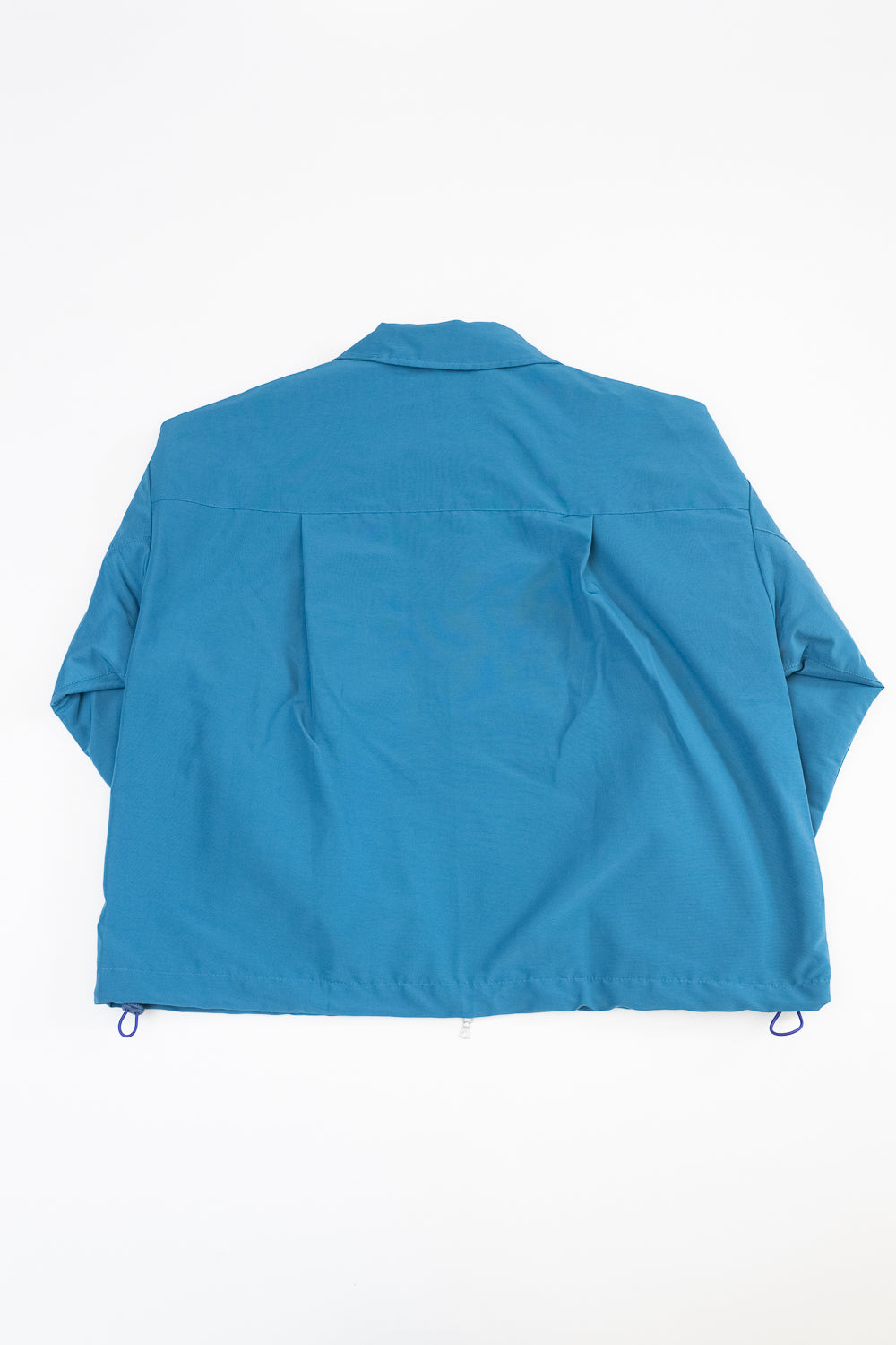 Boxy Swing Jacket - Tales Of The Balearic Age - Blue Water