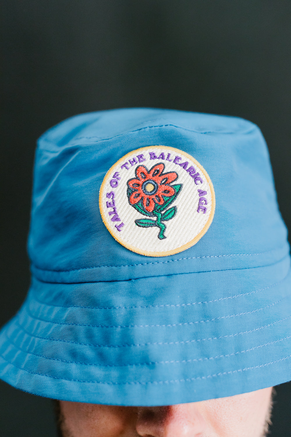 Dream On Dreamer Hat With Patch - Blue