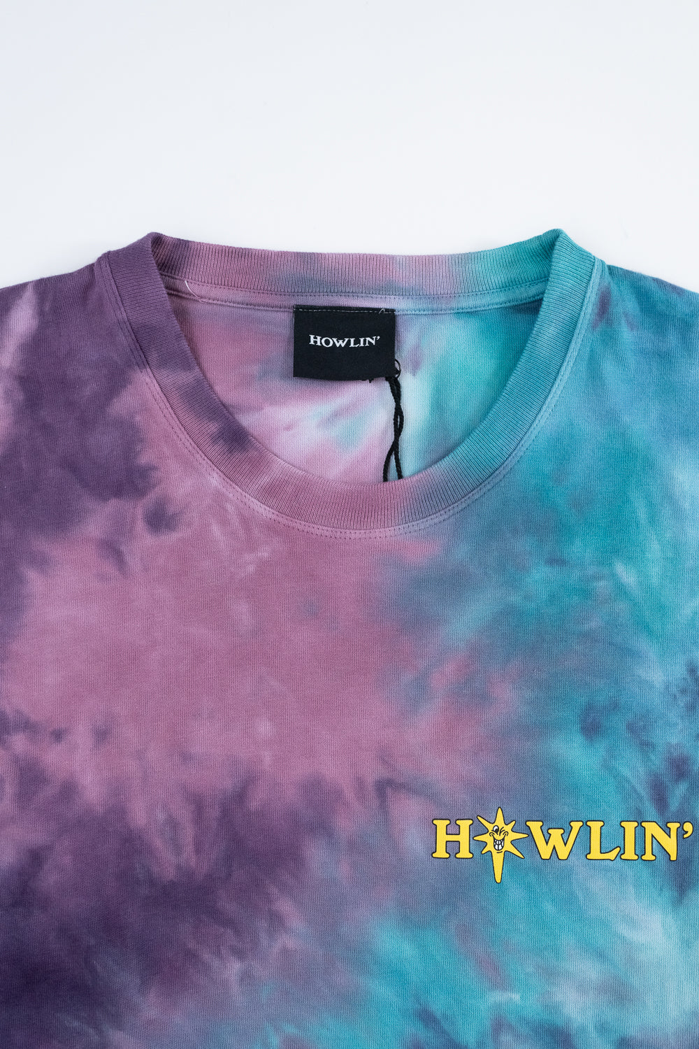 Howlin' Tie Dye T-Shirt Long Sleeve - Night Mix