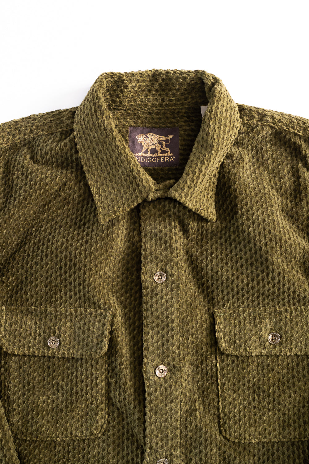 Webster Shirt Dobby Corduroy - Green