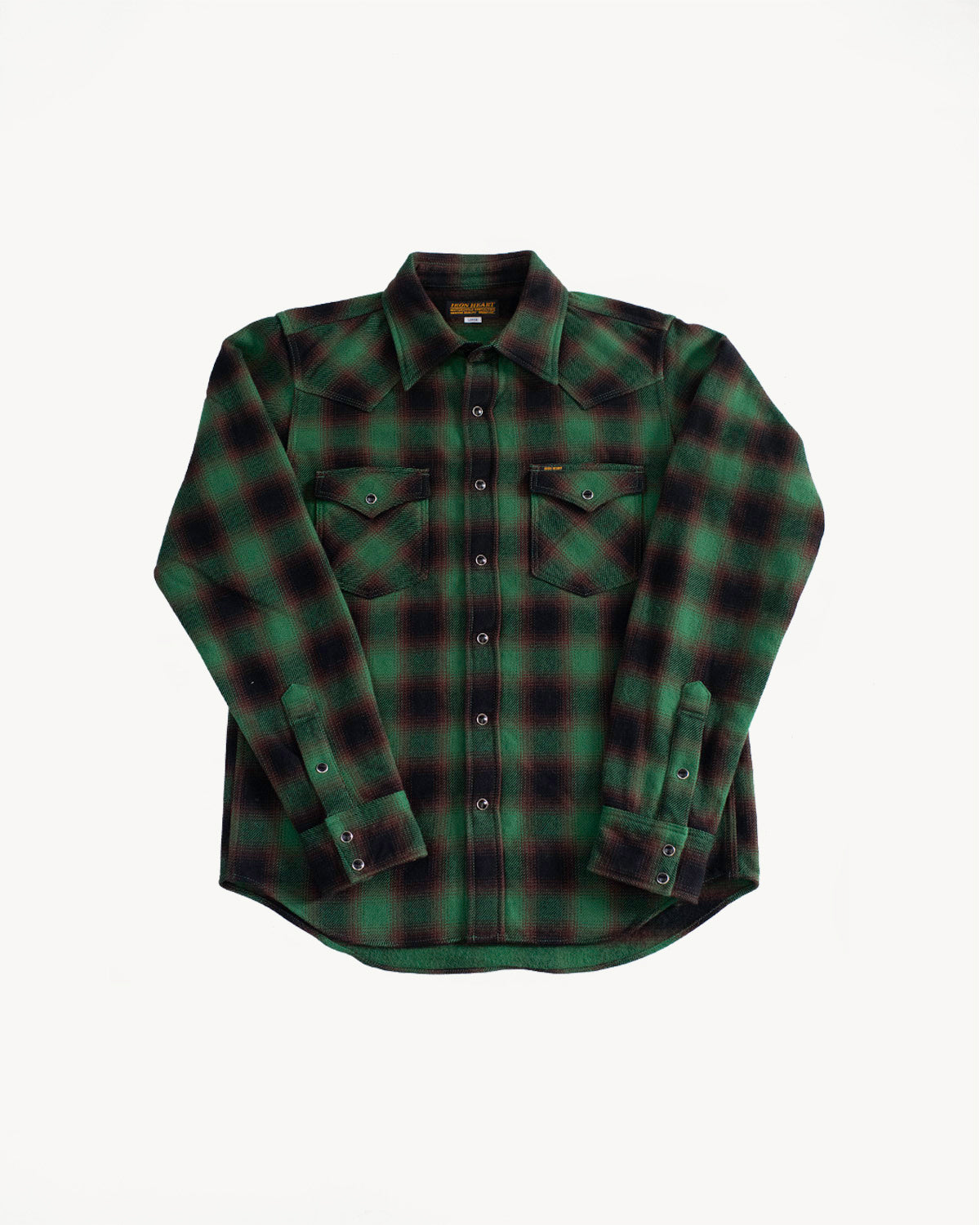 Loose Woven Flannel Shirt - Green/Black – crownandcaliber72.com