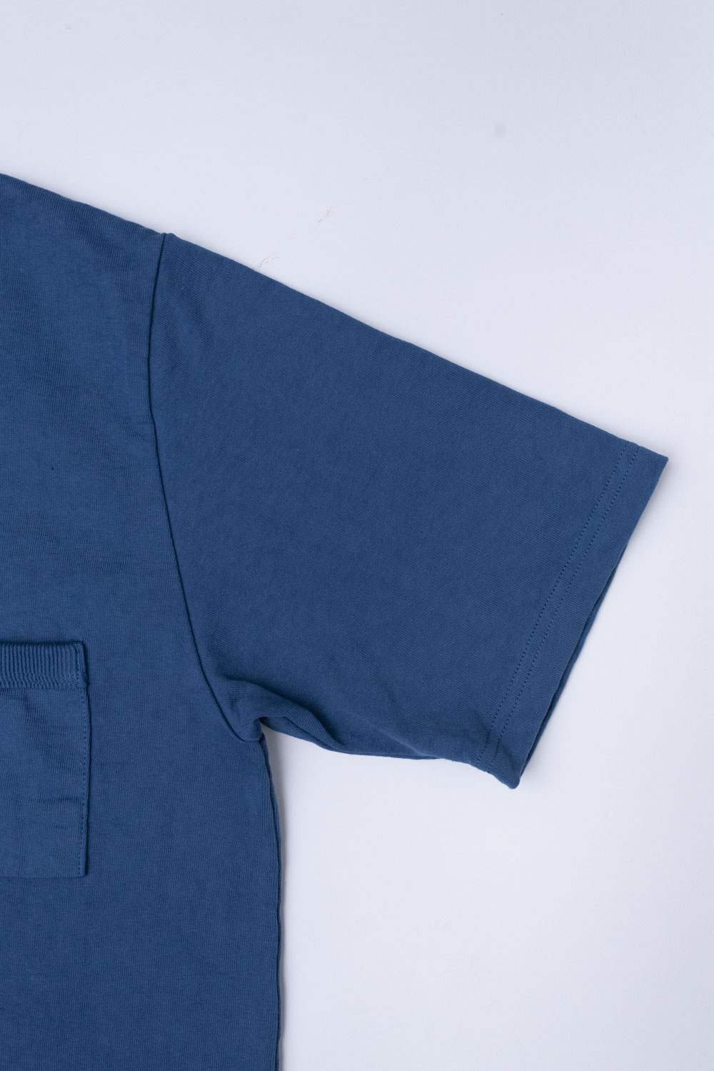 Dotsume Pocket T-Shirt - 276 Horizon Blue | James Dant