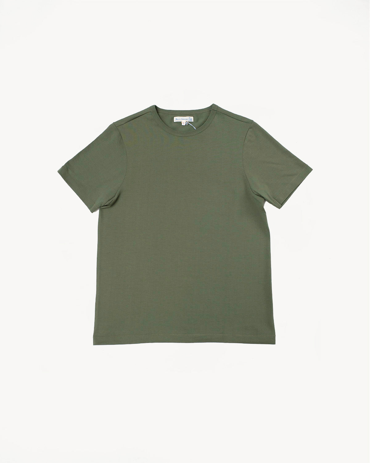 215.40 - 8.6oz Loopwheeled T-Shirt Classic Fit - Army
