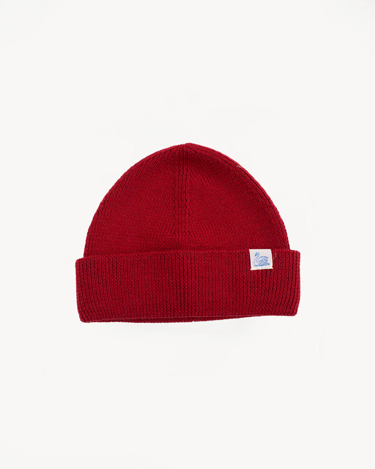 MWBN05.308 - Ribbed Structure Watch Cap Merino Wool - Chilli