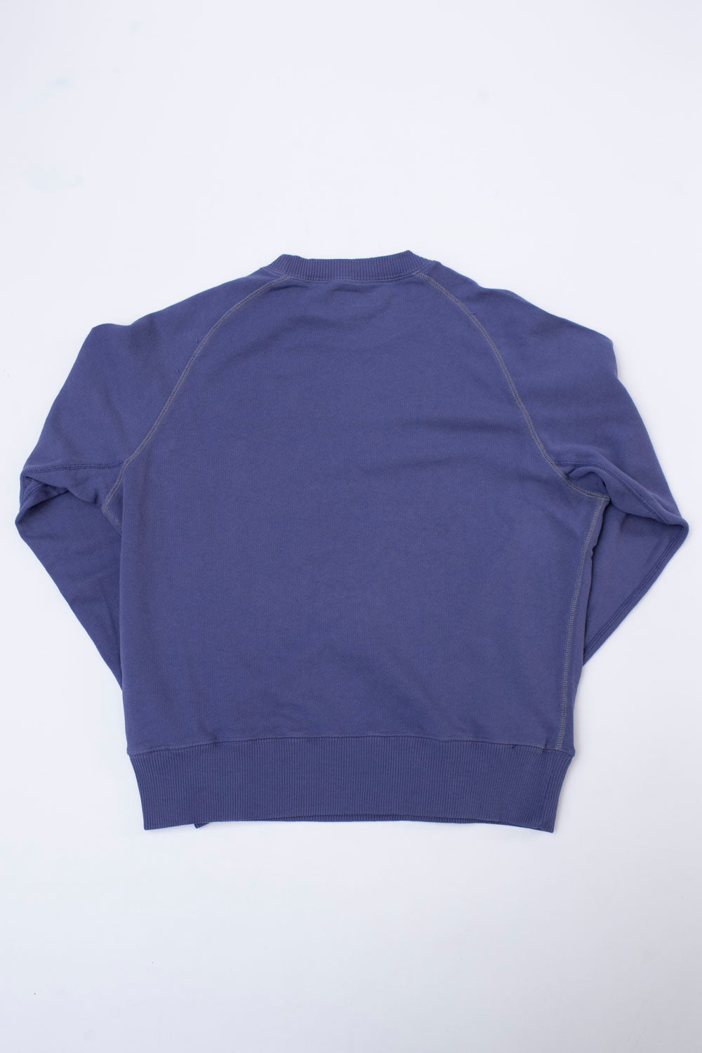 10.6oz Purple Sweatshirt Cotton Fit - James | RGSW01.504 Dant - Blu Organic Relaxed