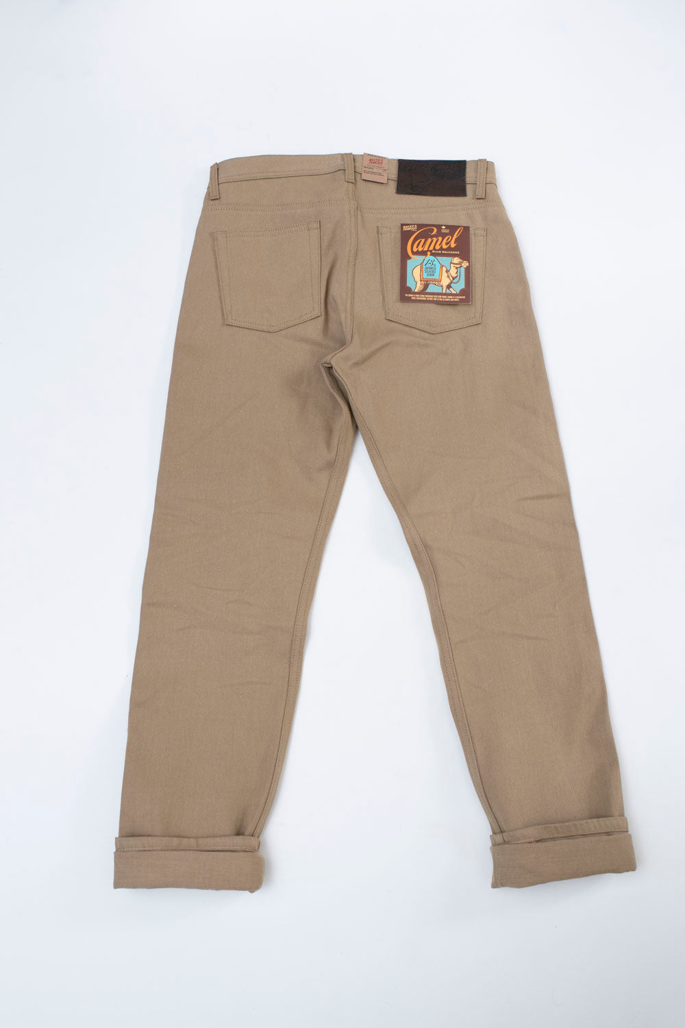 13oz - Camel Slub Selvedge - Weird Guy