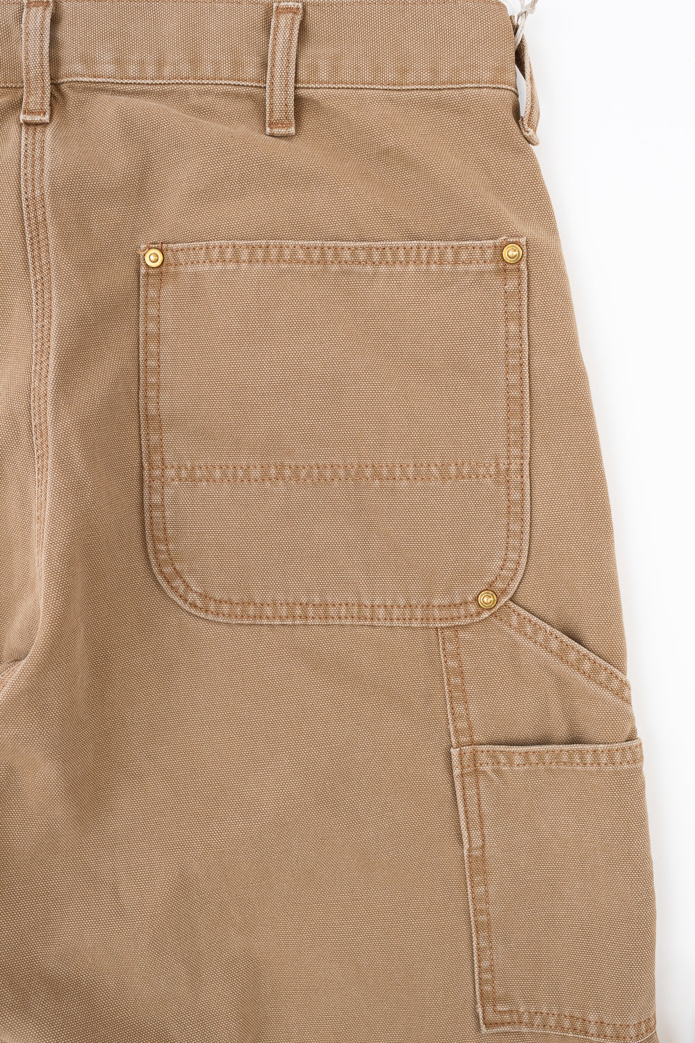 01-5228-53 - Painters Pants Duck Canvas Relax Fit - Brown | James Dant