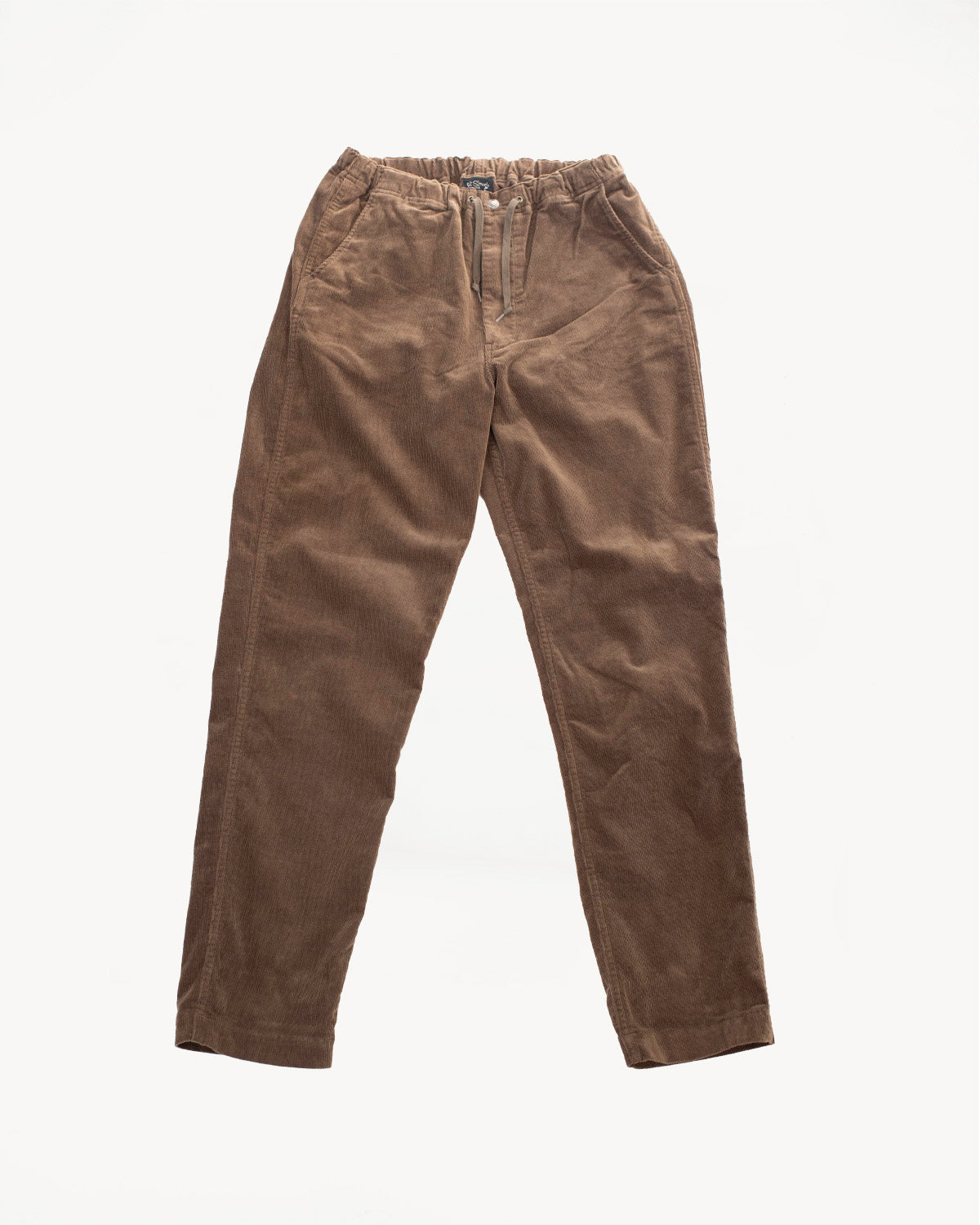 Brown Stretch Corduroy Pant