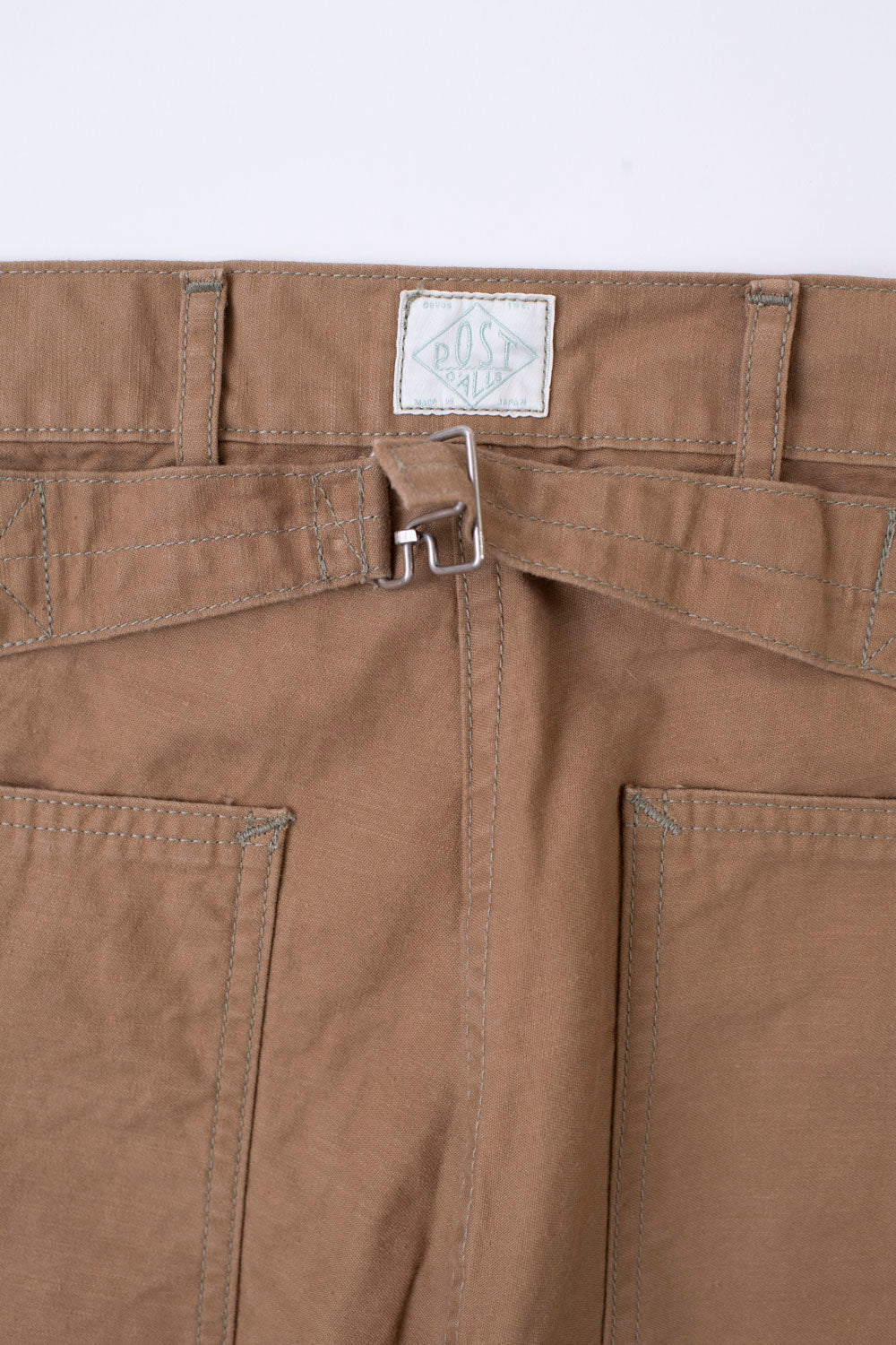 1301-VMK - Army Pants Vintage Sateen - DK Khaki | James Dant