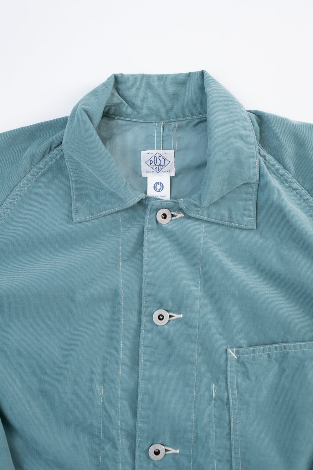 3123-SCM - POST44 Jacket Summer Cords - Muscat Green