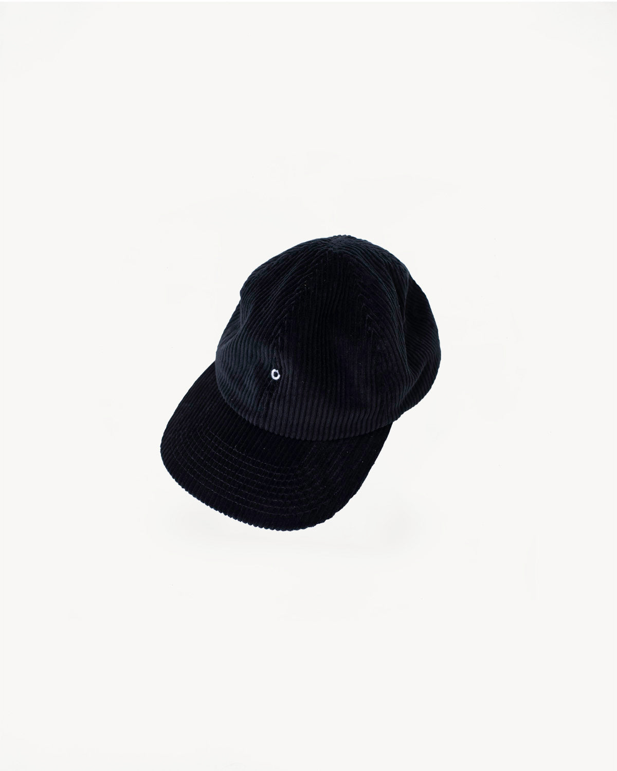 3903-WWB - Post Ball Cap Widewale Cords - Black | James Dant