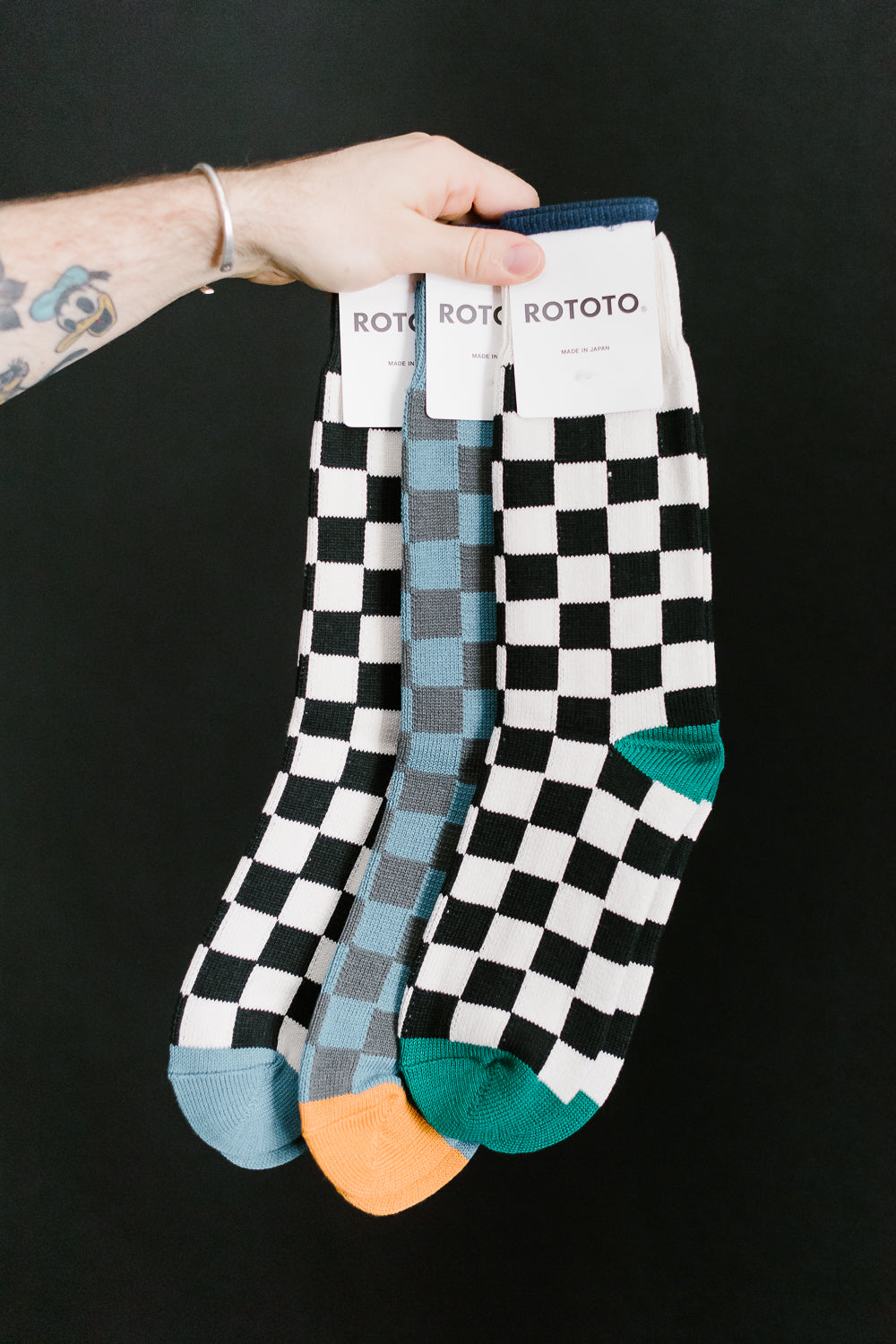 Checkered socks deals