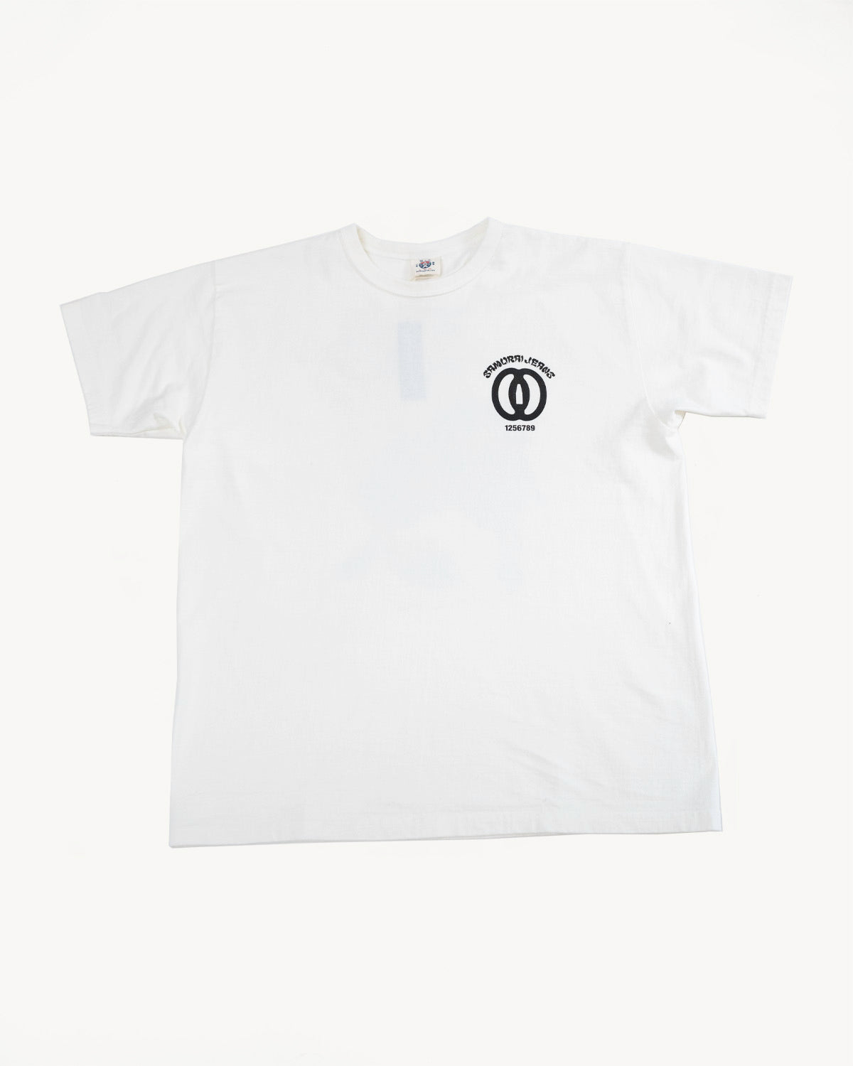 Vintage Supreme Circle Logo Tee T-Shirt White Size L