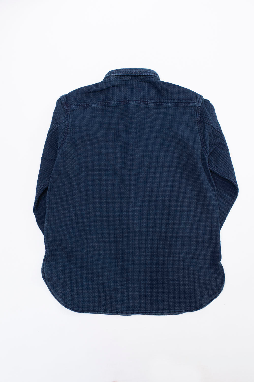 5689 - Stitched Sashiko Shirt - Indigo