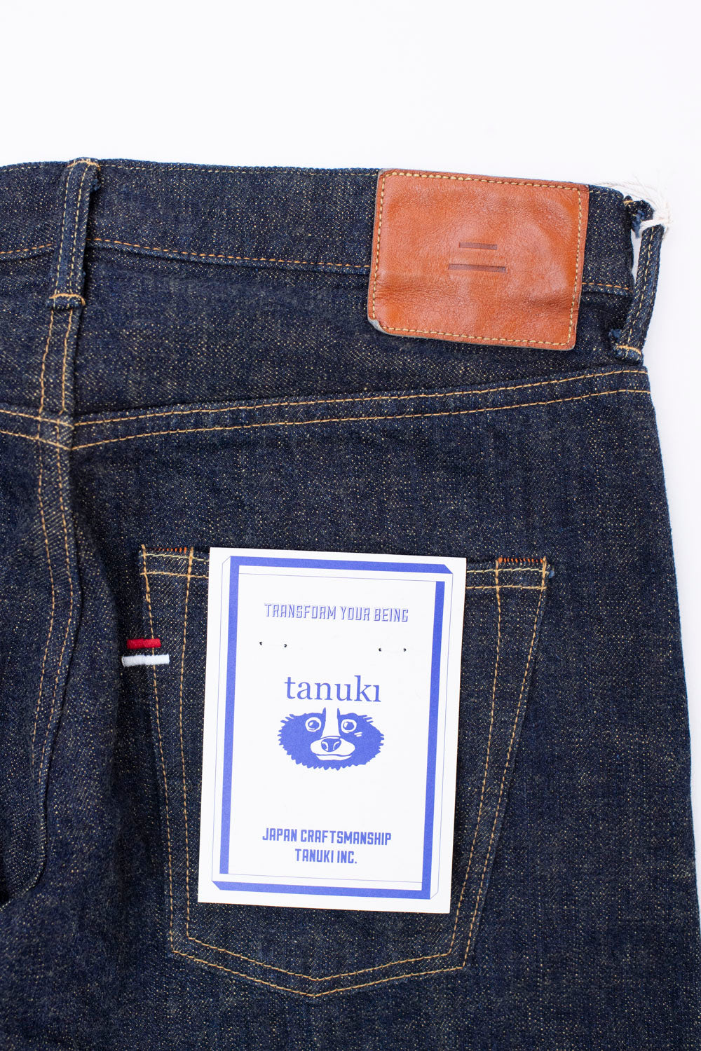 TNK102SA - 15oz SOGA Selvedge Slim Straight Fit - Indigo