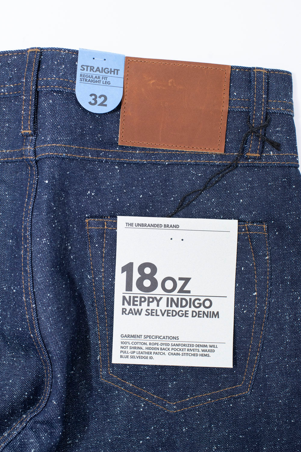 UB343 - 18oz Neppy Selvedge - Straight Fit