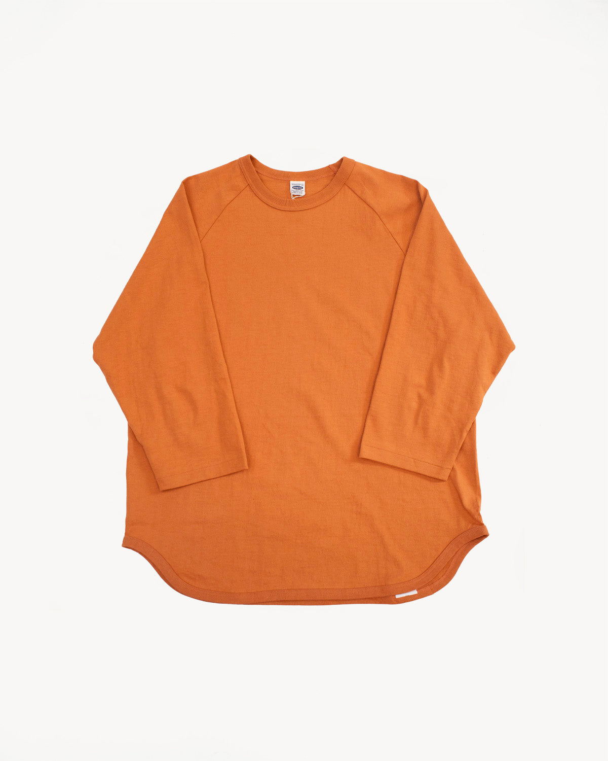 Lot 266 - DENIME - Three Quarter Baseball Tee - Brick | James Dant