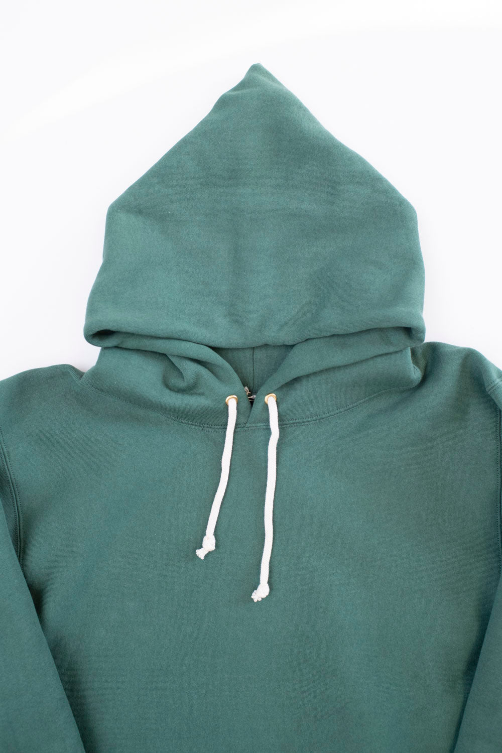 Lot 484 - Heavyweight Hooded Sweatshirt Plain - Green