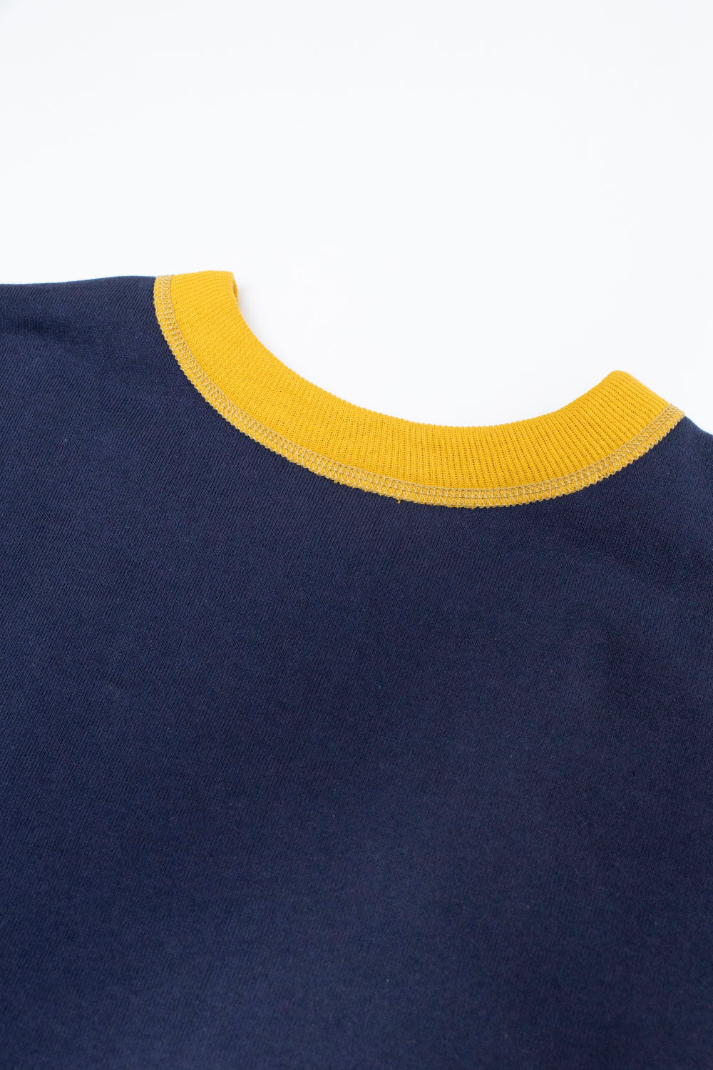 Lot JG-CS03 - 1930s to mid 1940s PX Crewneck Plain - Navy, Yellow