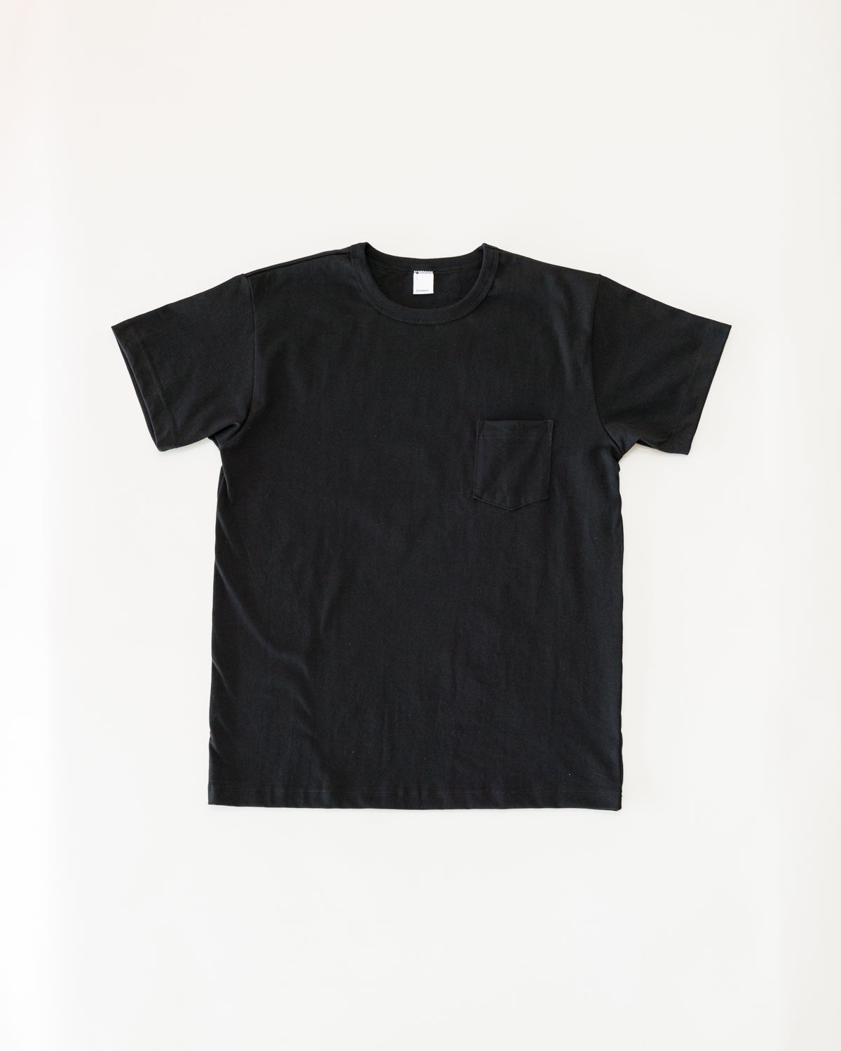 Heavyweight Pocket T Shirt Black