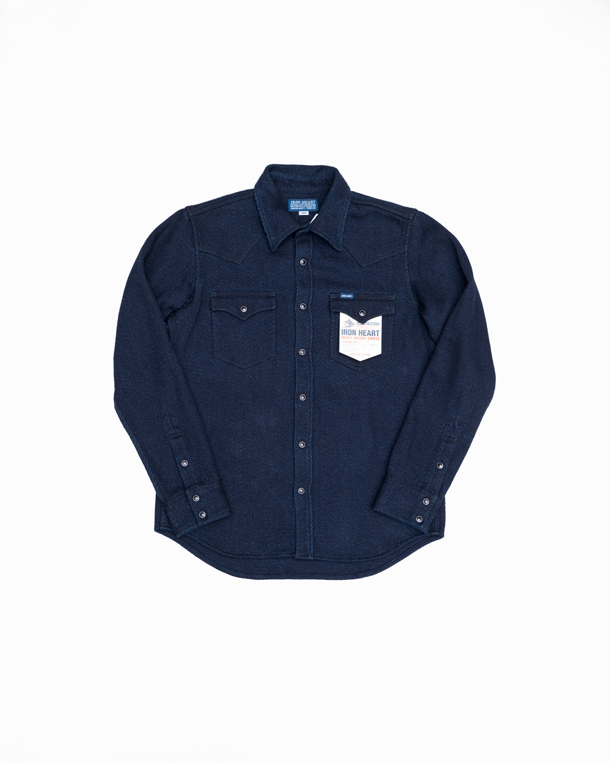 IHSH-208-IND - Kersey Western Shirt - Indigo