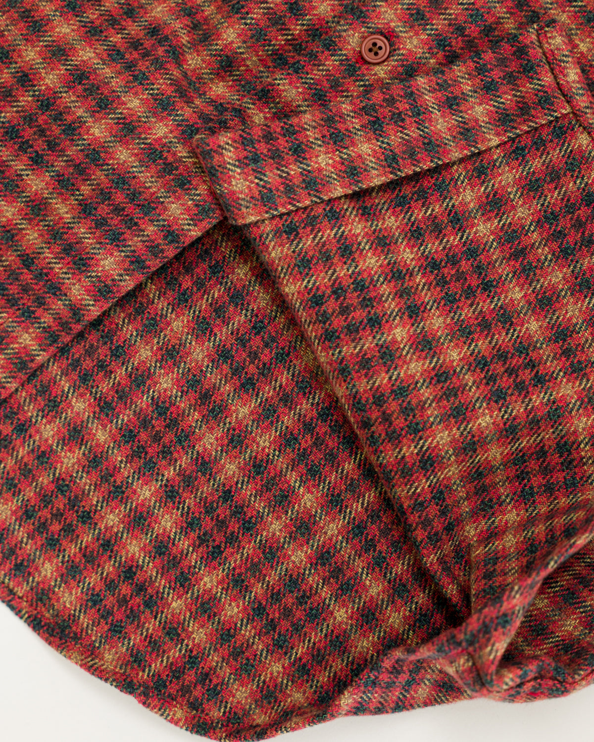 Easy Shirt - Heavy Vintage Flannel - Red