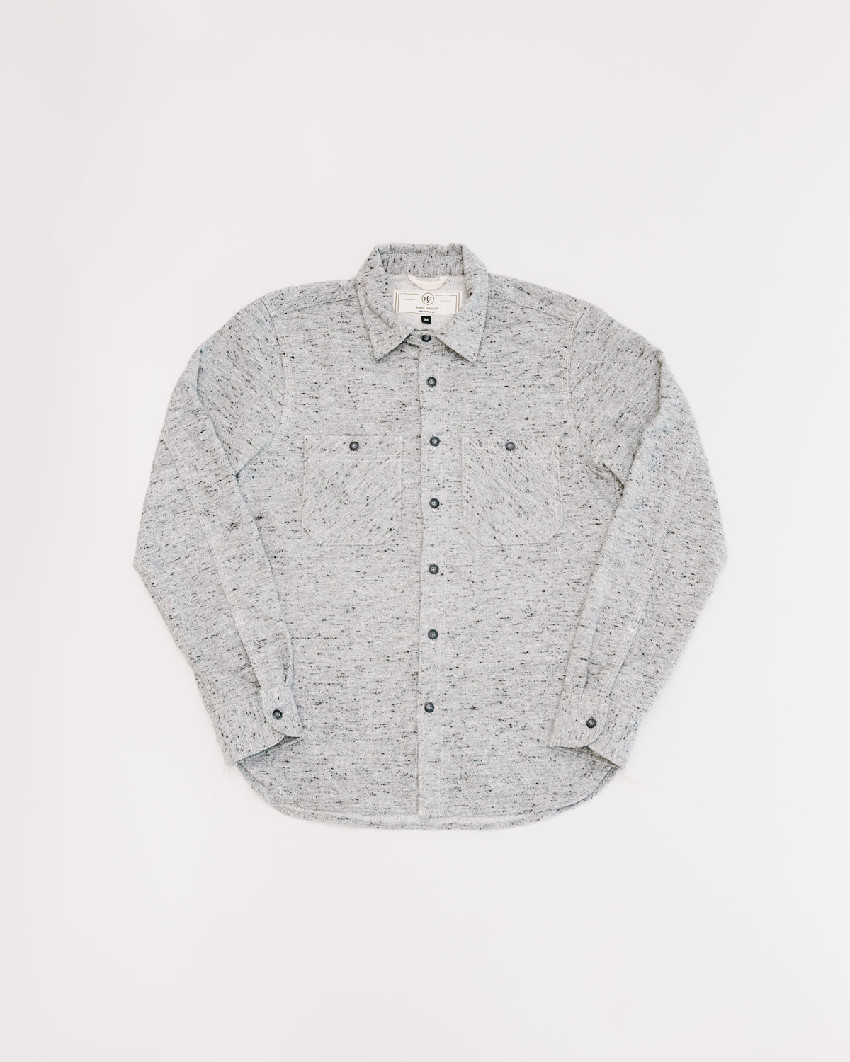 BM Shirt - Grey Oatmeal Flannel