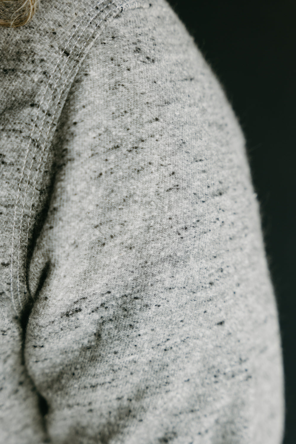 BM Shirt - Grey Oatmeal Flannel