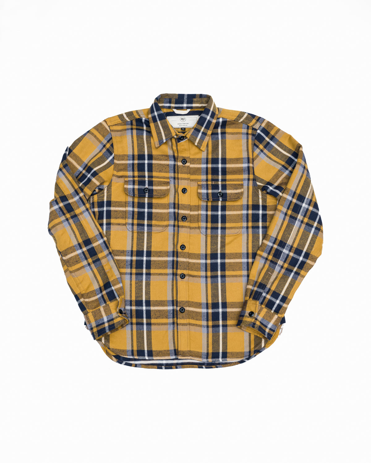 Gold sales plaid shirt