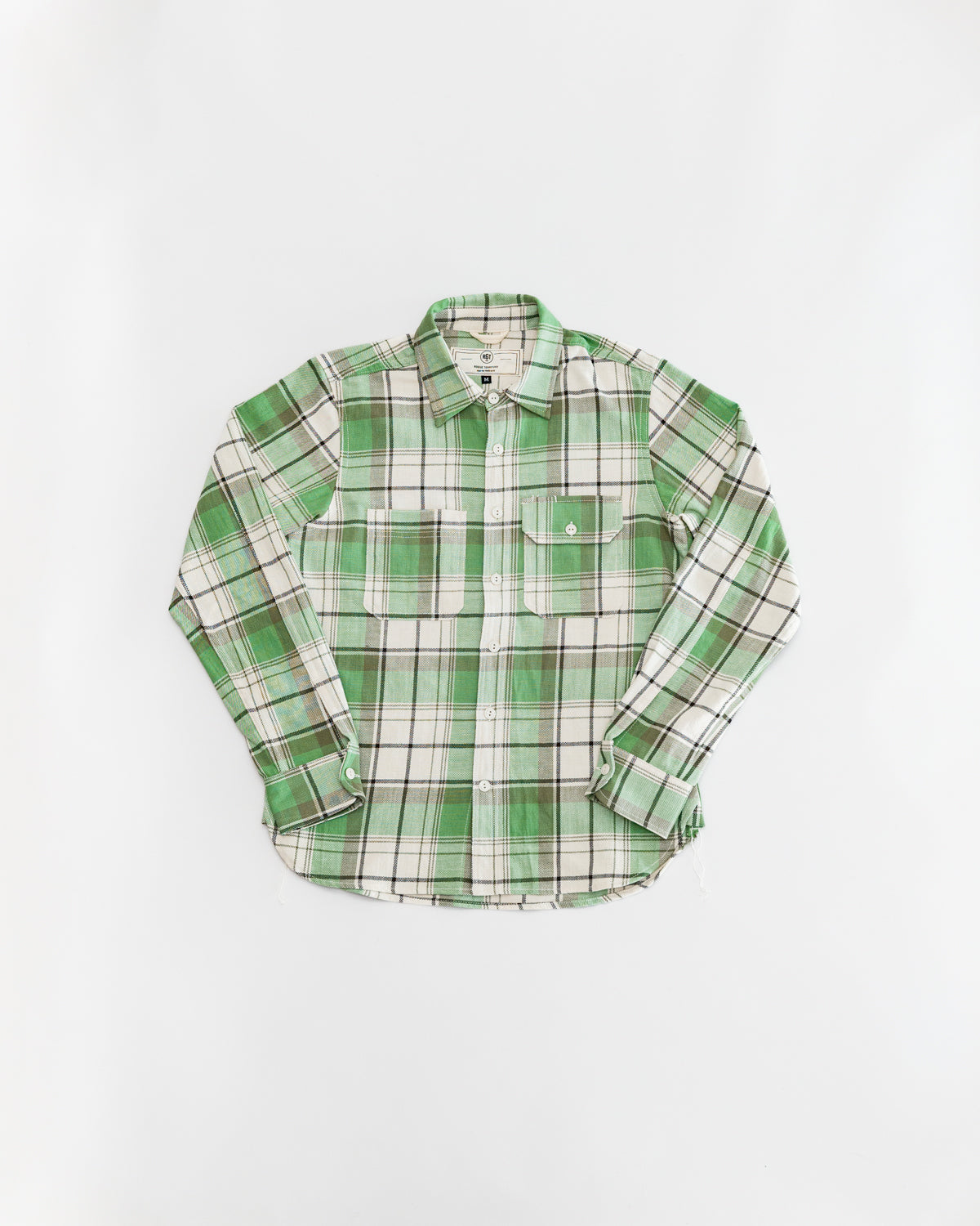 Field Shirt - Light Green Plaid