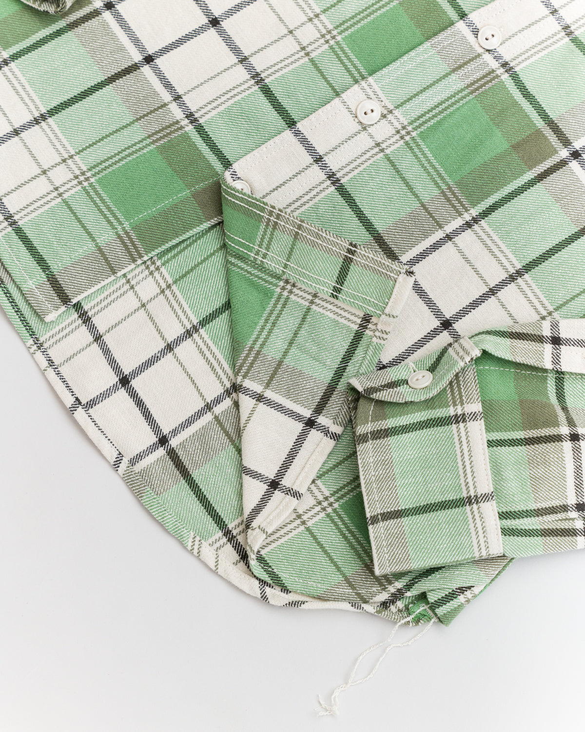 Field Shirt - Light Green Plaid