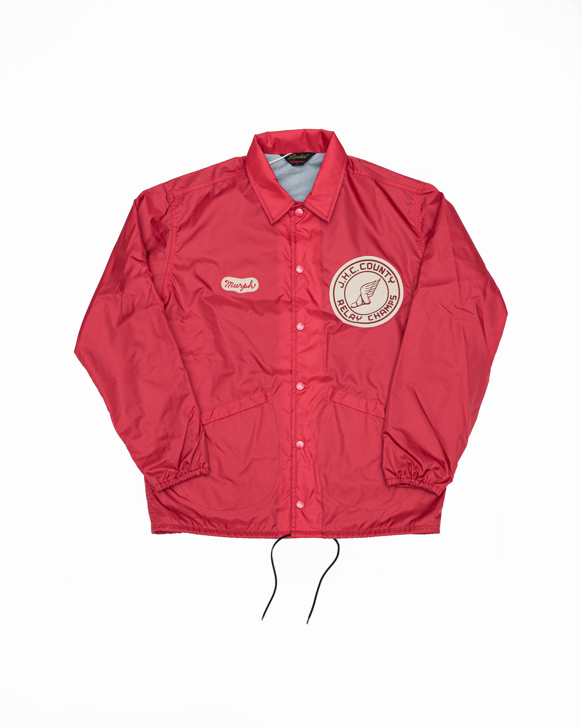 Lot 2170 - Coach Jacket Morris Hills - Red | James Dant