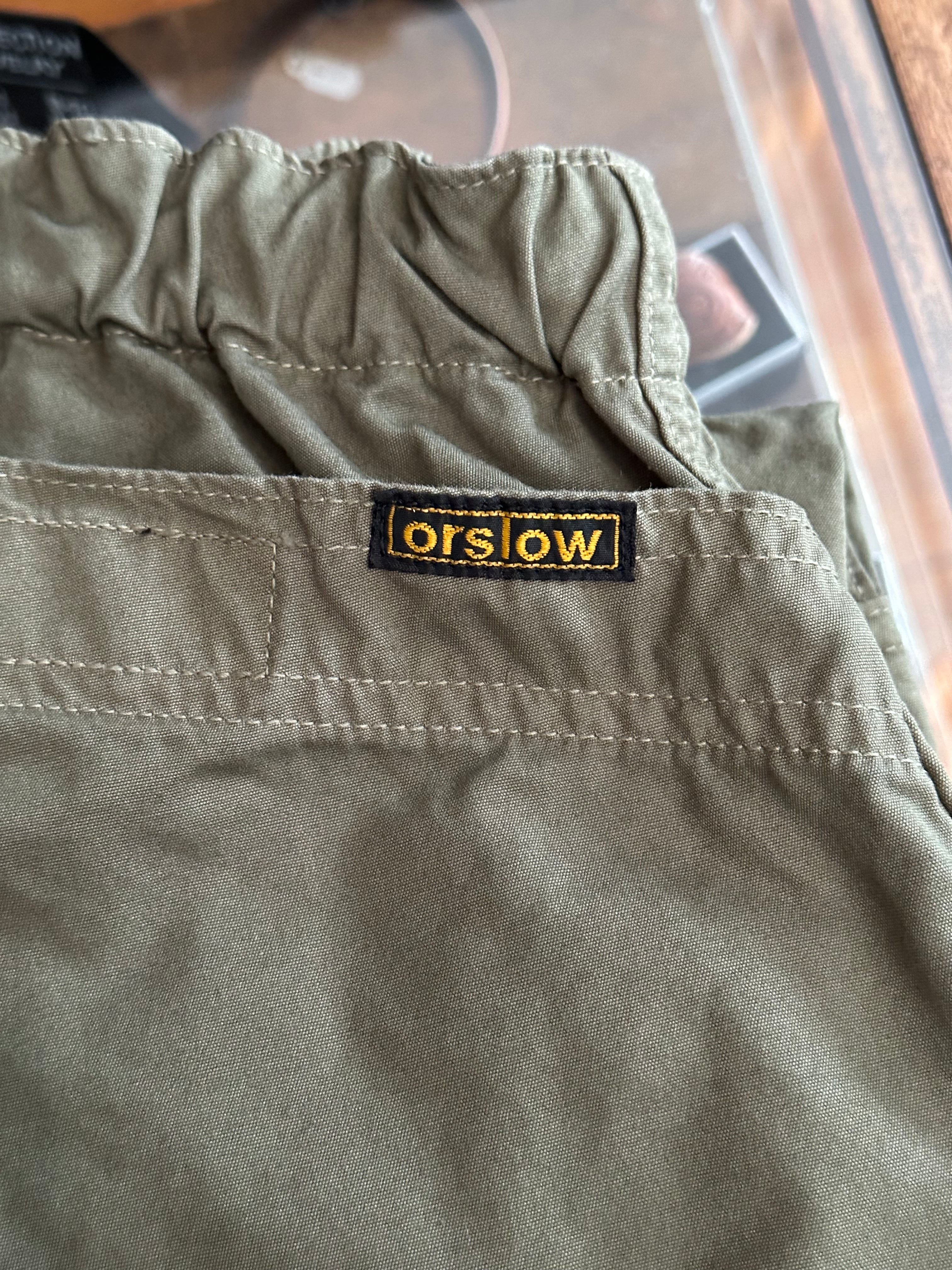 Gently Used orSlow Easy Cargo Pants - Army Green - 1