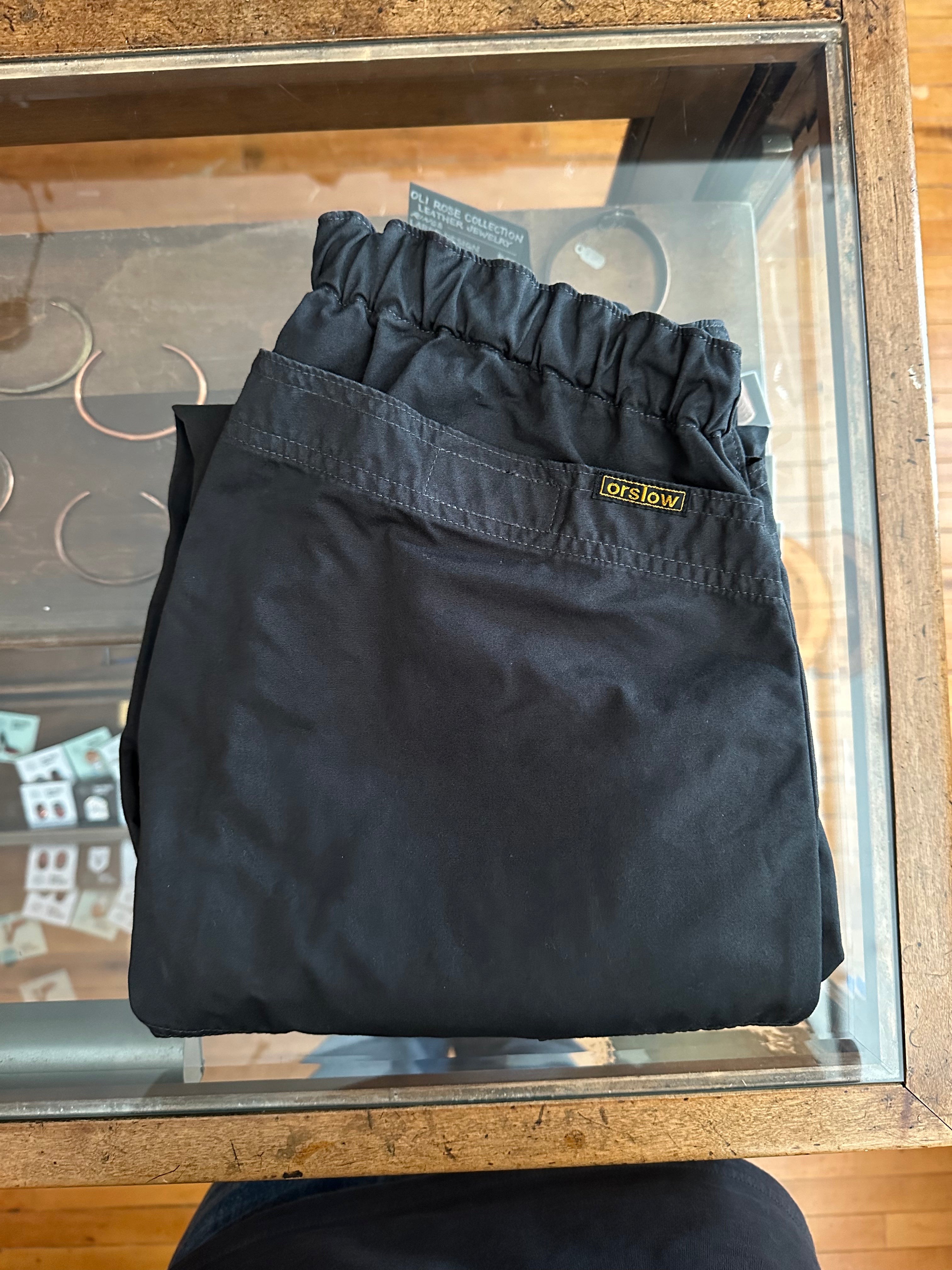 Gently Used orSlow Easy Cargo Pants - Charcoal Grey - 1