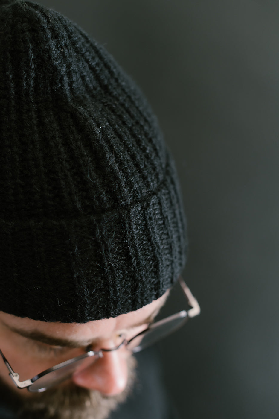 Alpaca Watch Cap - Black