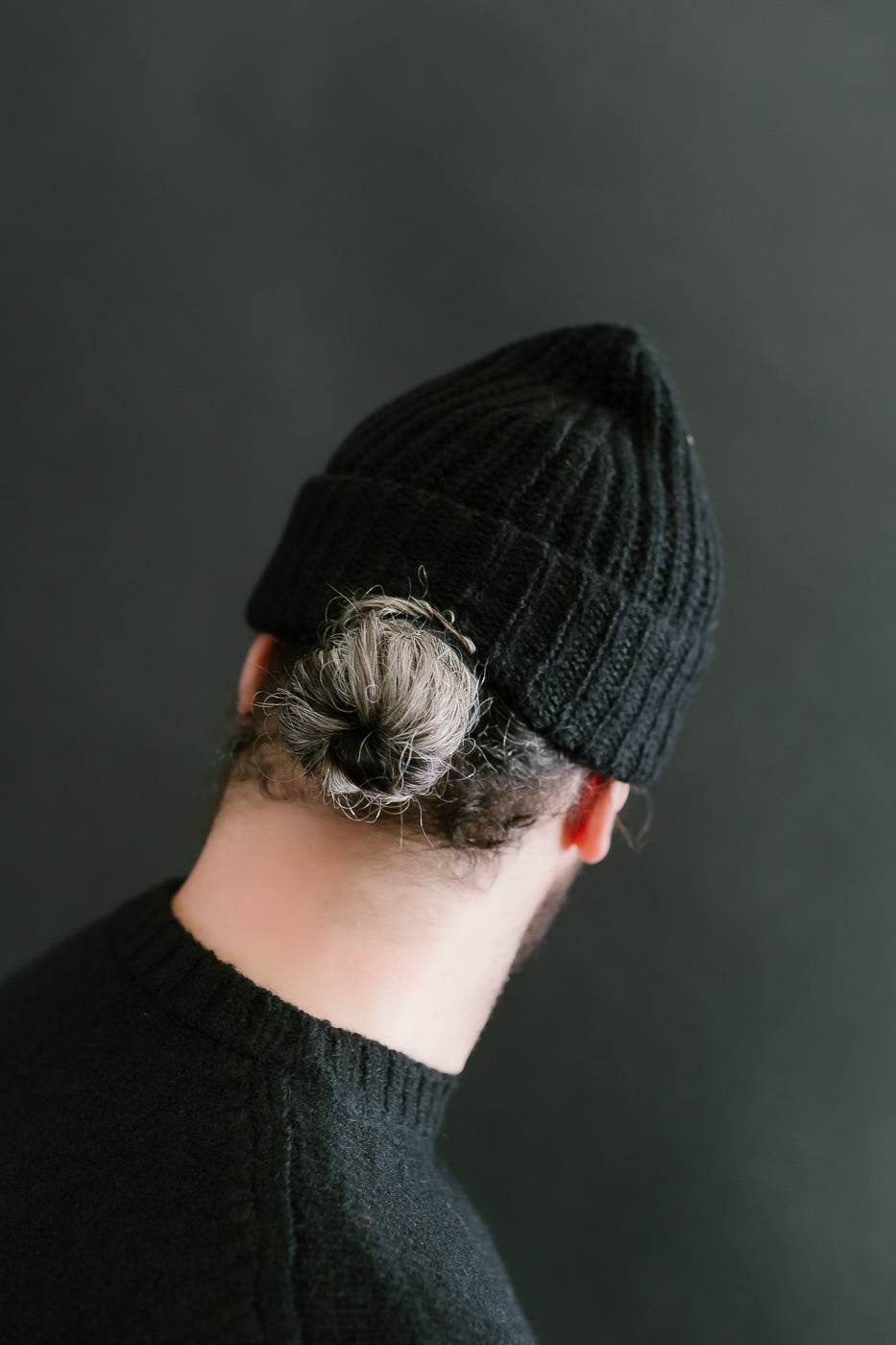 Alpaca Watch Cap - Black