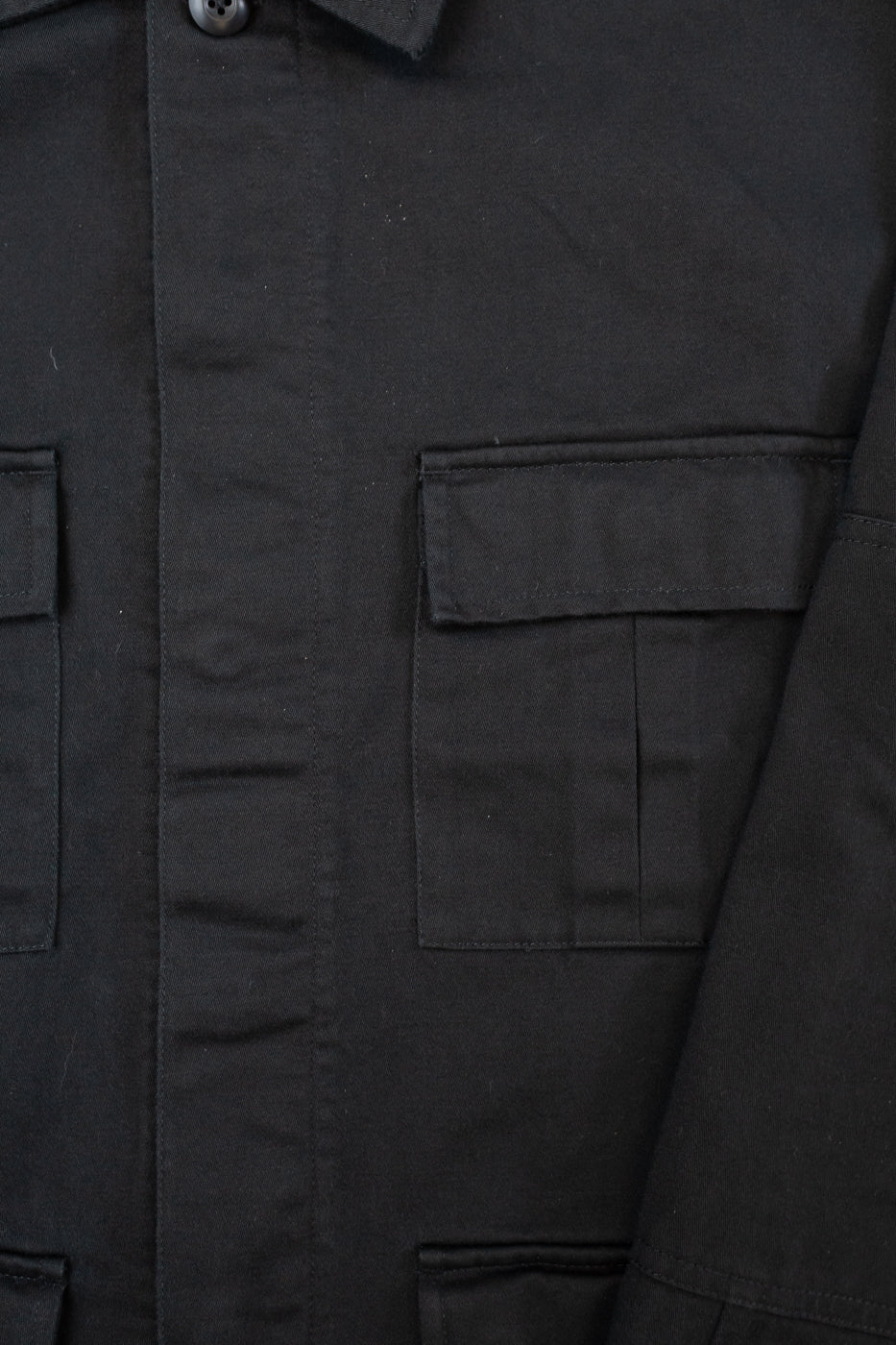 BDU Jacket Back Satin - Black