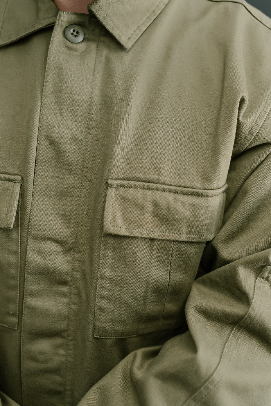 BDU Jacket Back Satin - Olive