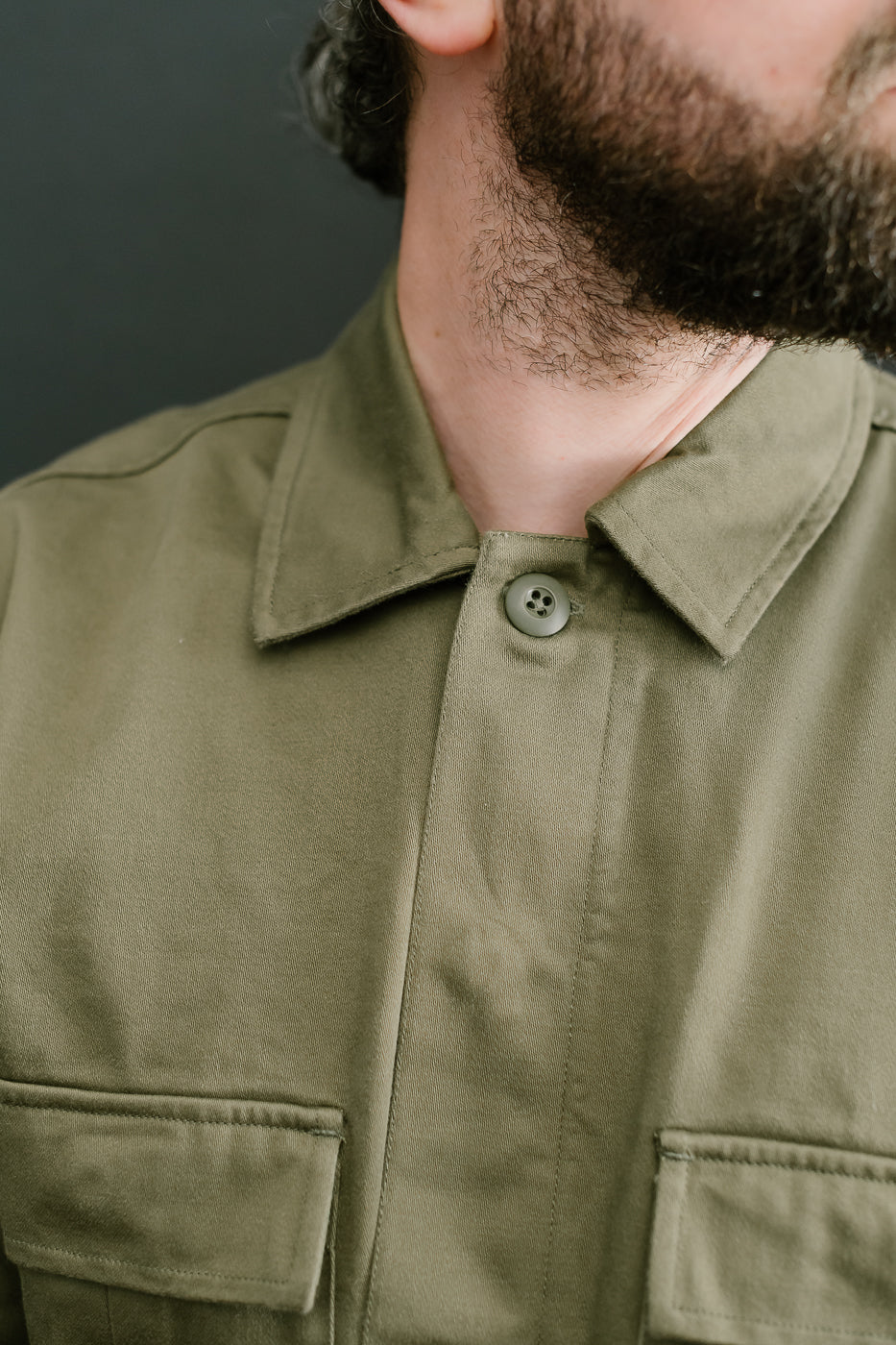 BDU Jacket Back Satin - Olive