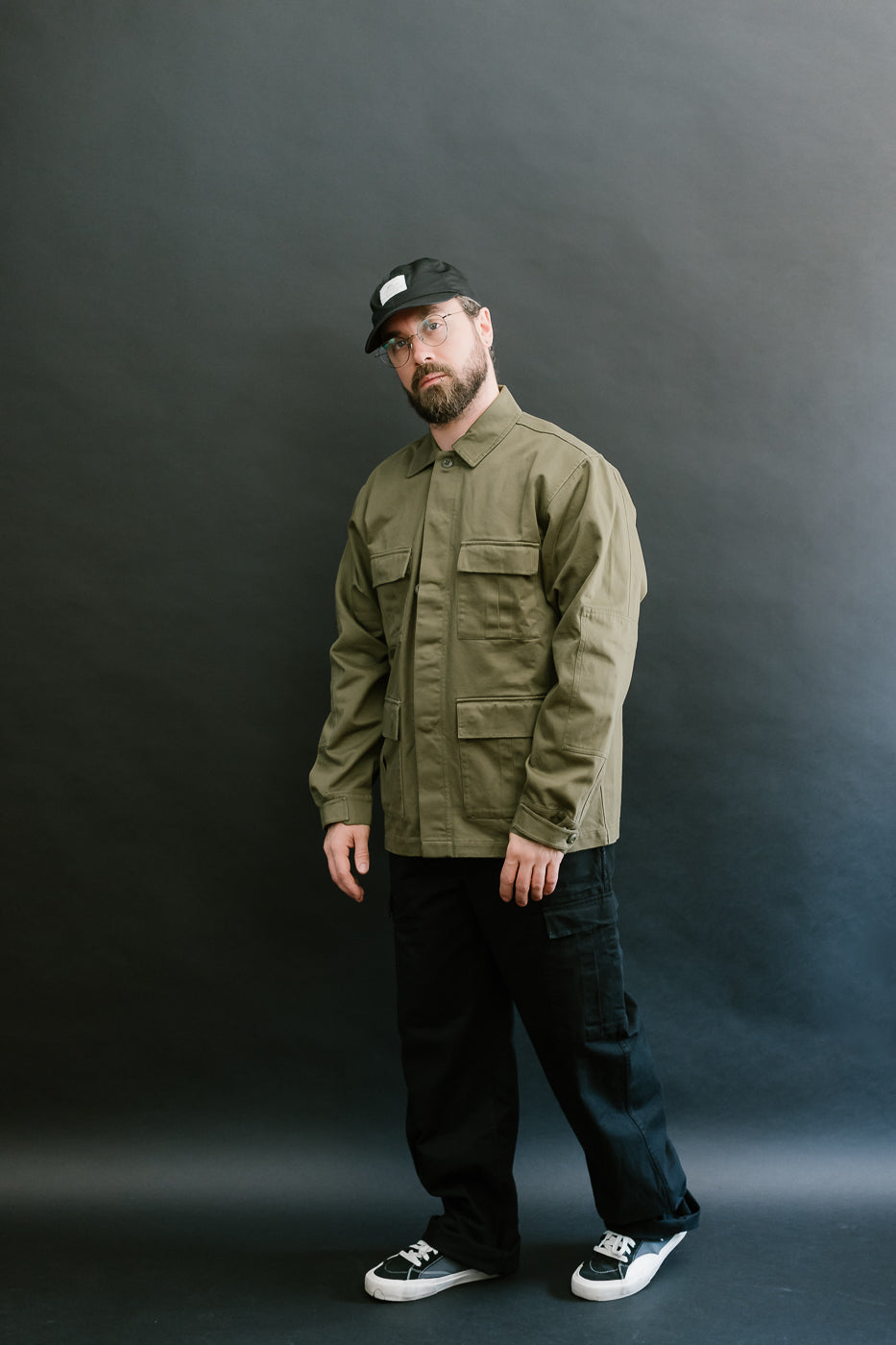 BDU Jacket Back Satin - Olive