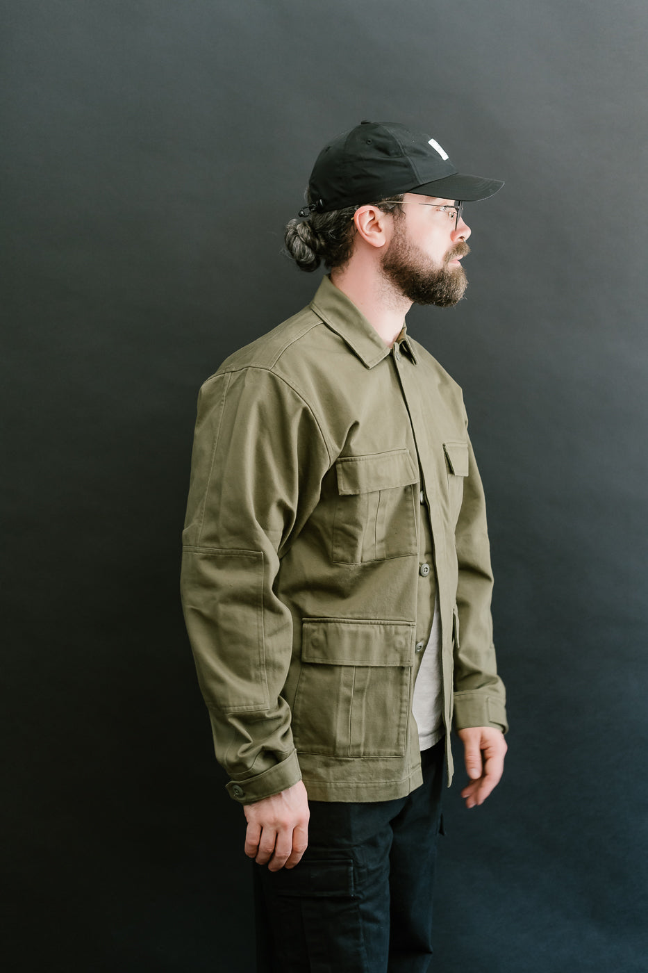 BDU Jacket Back Satin - Olive