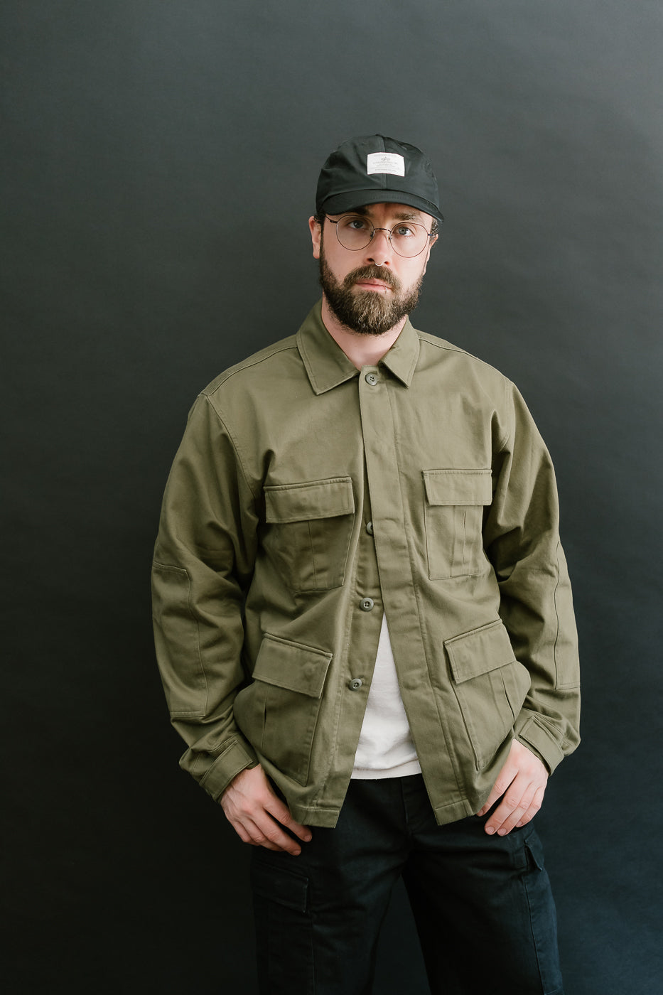 BDU Jacket Back Satin - Olive