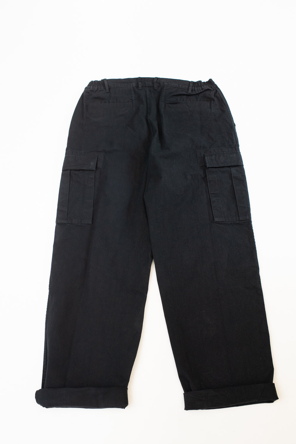 Cargo Pant Twill - Washed Black