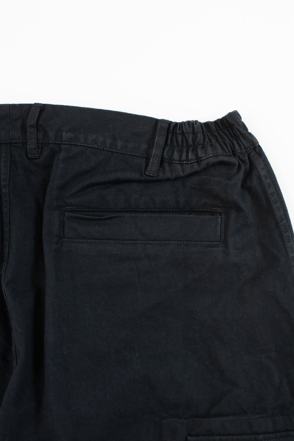 Cargo Pant Twill - Washed Black