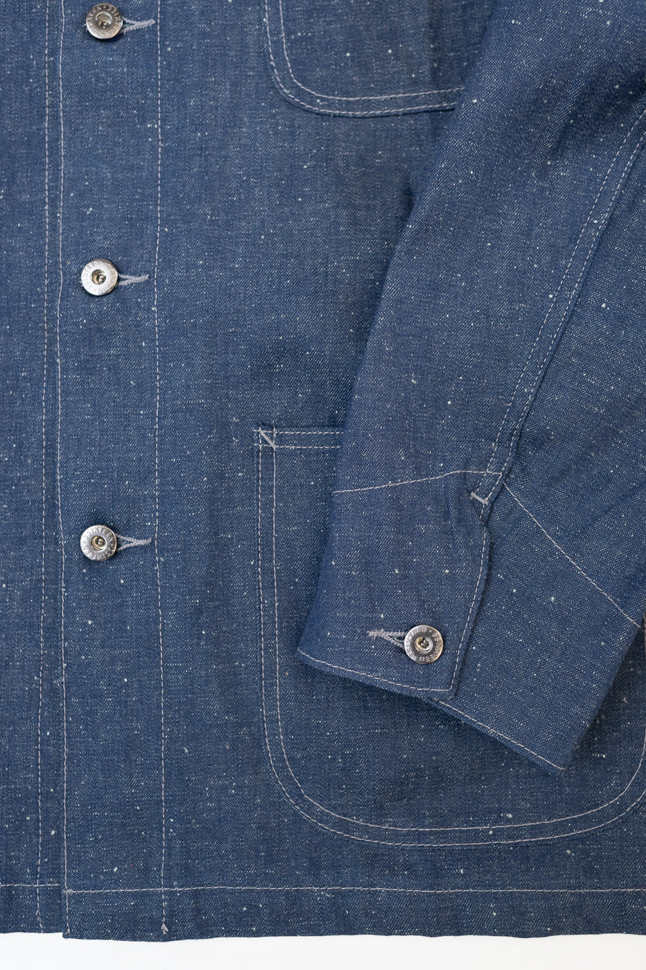 Chore Jacket Nep Denim - Indigo