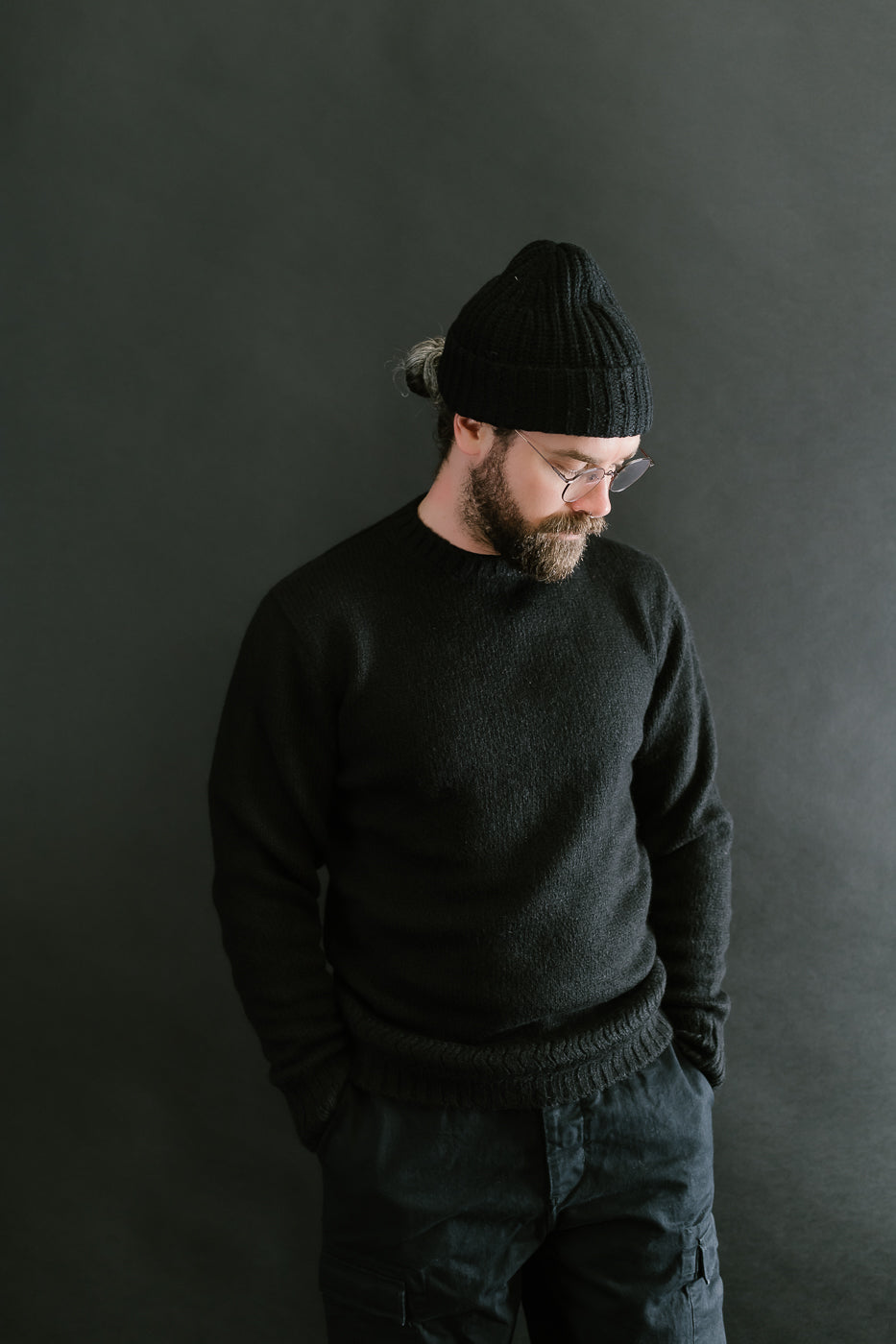 Crewneck Sweater Alpaca - Black